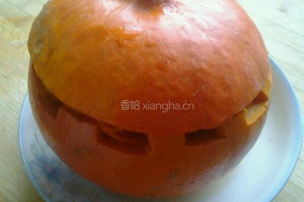 南瓜蒸排骨的做法图解2
