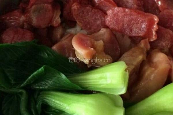 腊味煲仔饭的做法图解8