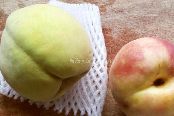黄桃糖水的做法图解1