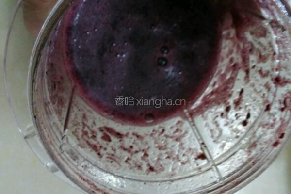 蓝莓渐变冻芝士蛋糕的做法图解2