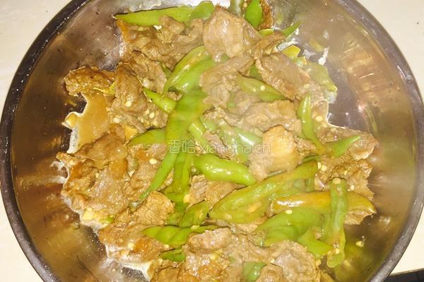 小炒黄牛肉的做法图解5