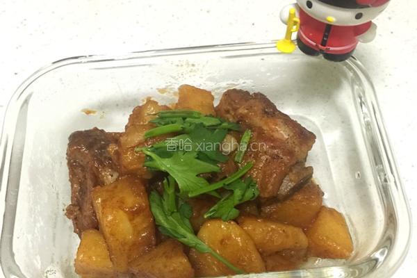 排骨烧土豆的做法图解9