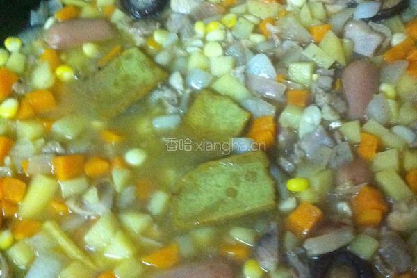 咖喱鸡肉盖饭的做法图解7