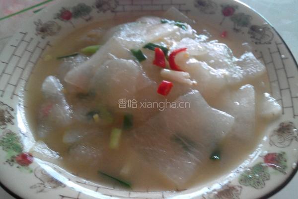 醋熘冬瓜的做法图解8