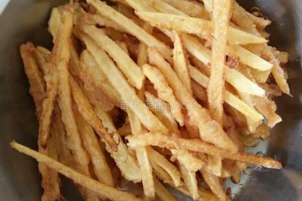 简单炸薯条的做法图解7