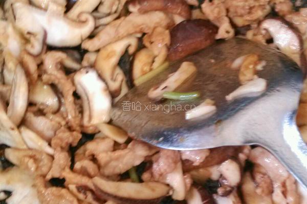 瘦肉炒香菇的做法图解6