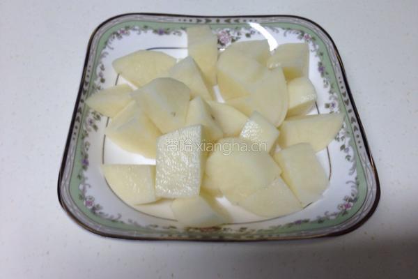 茄子炖土豆的做法图解2