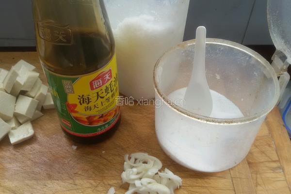彩椒蚝油豆腐的做法图解3
