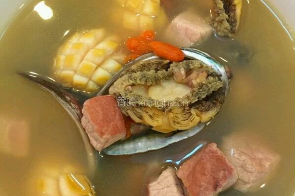 鲜鲍鱼瘦肉汤。 的做法图解8