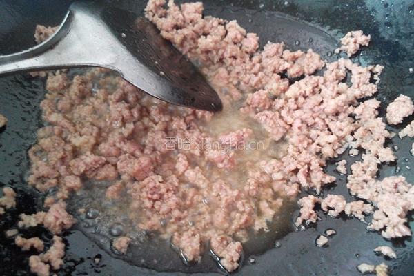 肉末豇豆的做法图解7