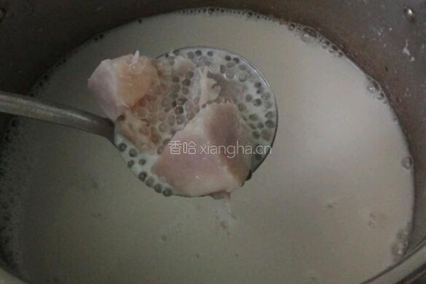 椰奶香芋西米露的做法图解12