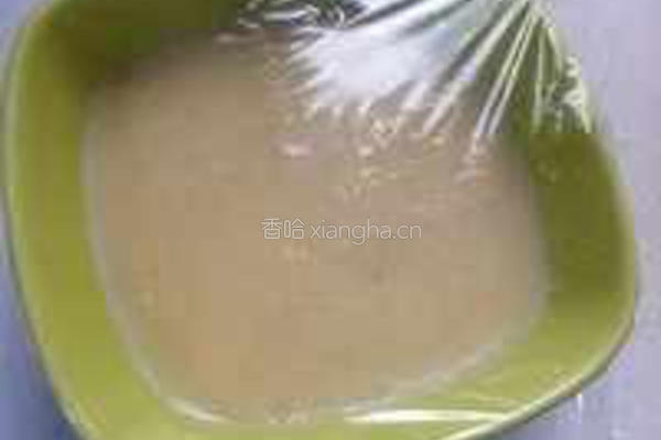 香蕉蛋奶羹的做法图解5