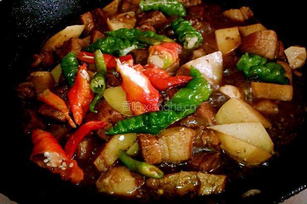 红烧肉炖土豆的做法图解8