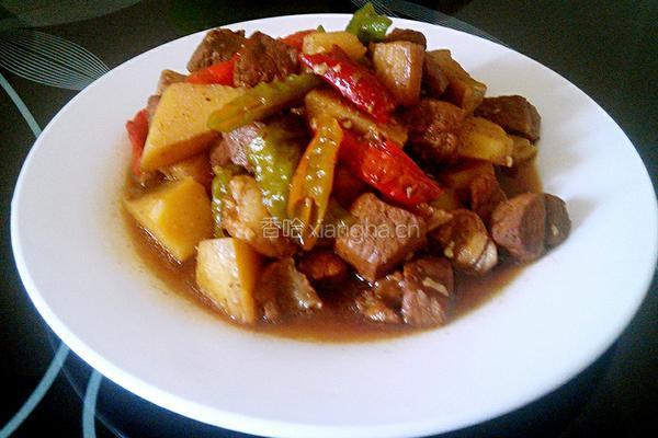 红烧肉炖土豆的做法图解9