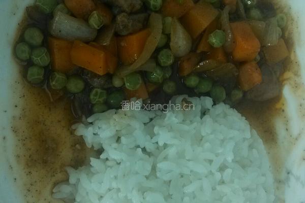 黑椒时蔬牛肉丁的做法图解4
