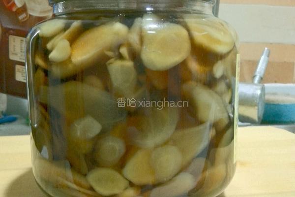糖醋蜂蜜泡嫩姜