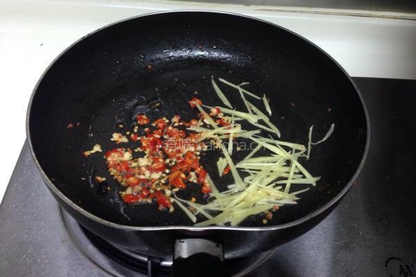 香芹炒鸡丝的做法图解7
