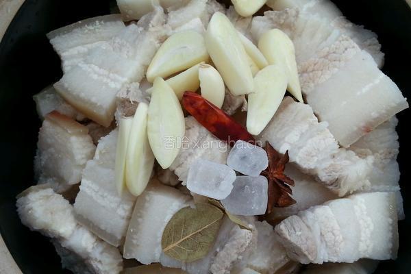 无油无水红烧肉（自创）的做法图解3