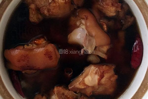 黄豆猪脚的做法图解9