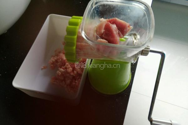 肉蒸鸡蛋糕的做法图解1