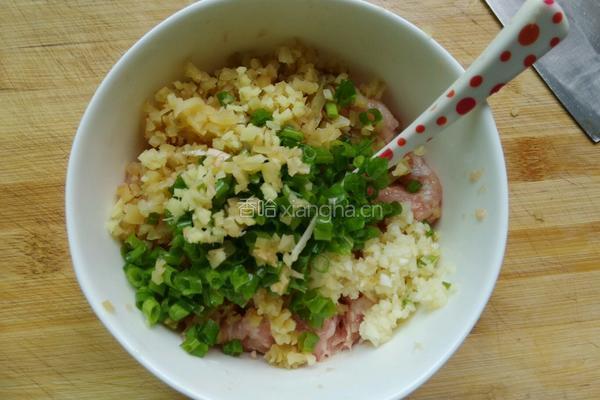 肉蒸鸡蛋糕的做法图解5