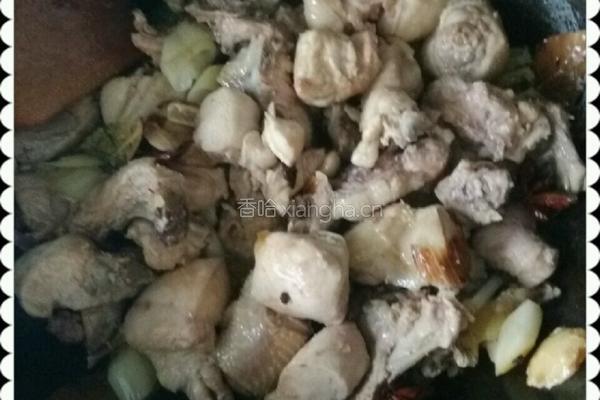 为爱做倒菜一一小鸡炖蘑菇的做法图解5
