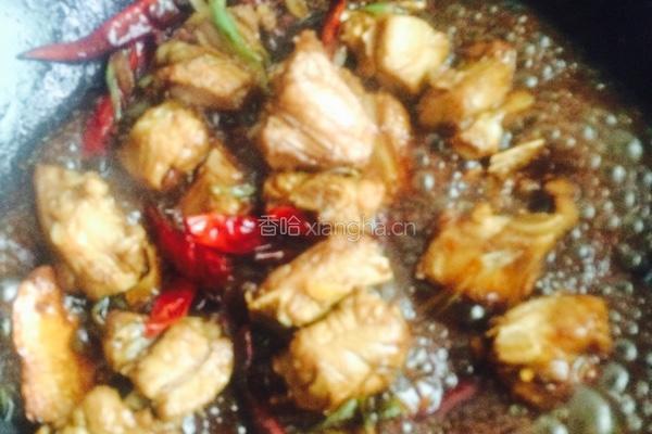 小排炖黄花菜的做法图解6