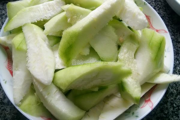 蚝油丝瓜的做法图解1