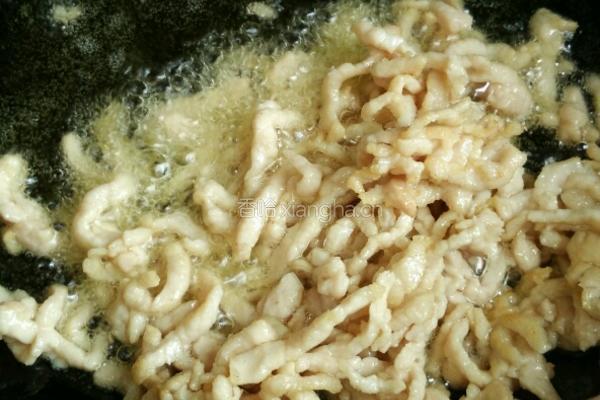 蒜苔炒肉丝的做法图解6