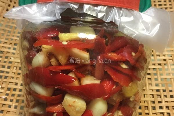 自制腌辣椒片