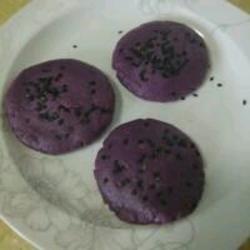 紫薯红豆沙饼的做法[图]