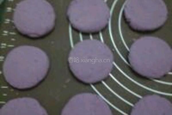 紫薯红豆沙饼的做法图解8