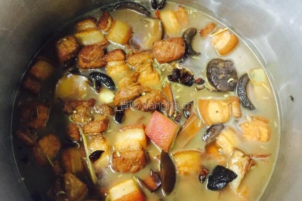 冬菇红烧肉的做法图解9