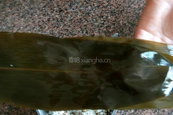 四角粽子的做法图解3