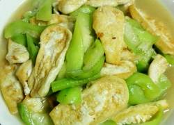 丝瓜炒豆腐