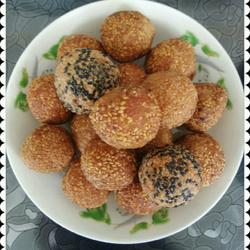 红豆馅麻圆的做法[图]