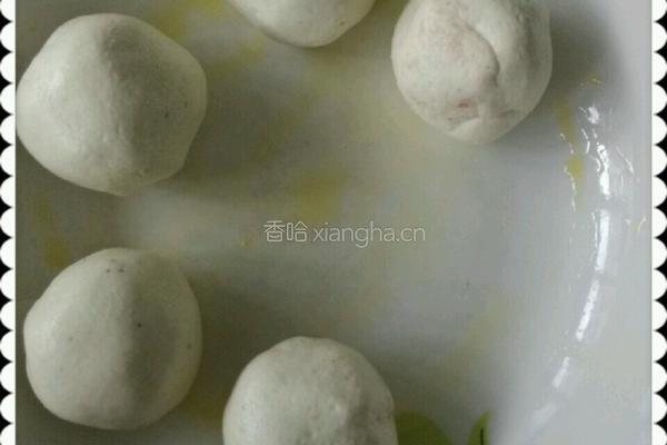 红豆馅麻圆的做法图解4