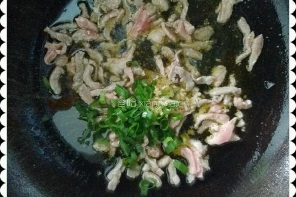 牛肉丝炒榨菜的做法图解3