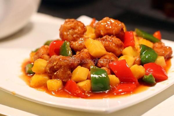 菠萝咕噜肉的做法图解15