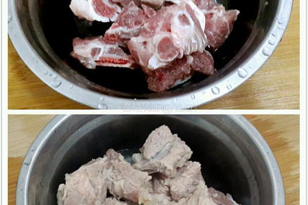 薯仔莲子猪排骨的做法图解3