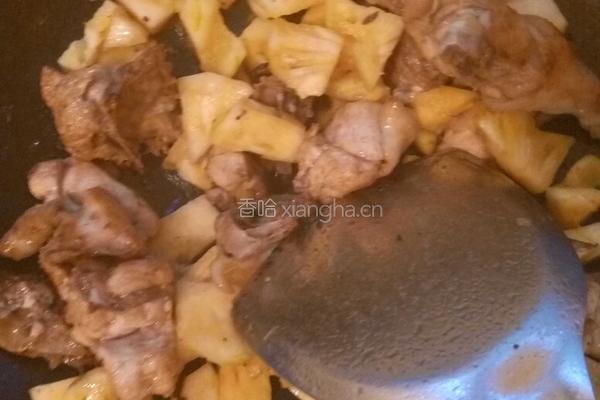 箥箩炒鸡肉青椒的做法图解6