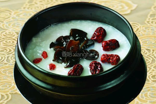 木耳红枣粥的做法图解6