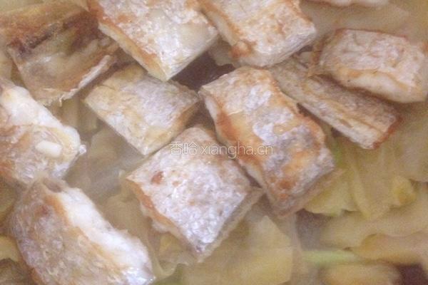 香煎带鱼焖咸菜的做法图解7