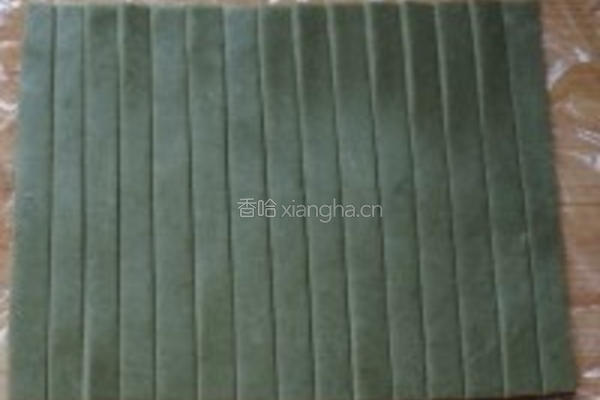 抹茶炼乳棒的做法图解7