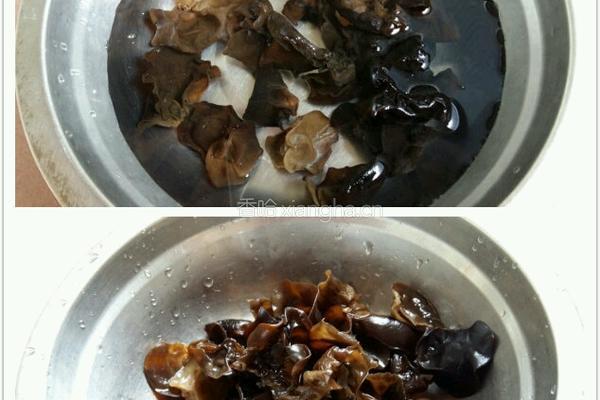 黑木耳胡萝卜肉片的做法图解5