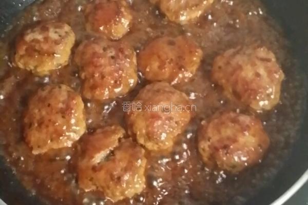 香煎肉饼的做法图解4