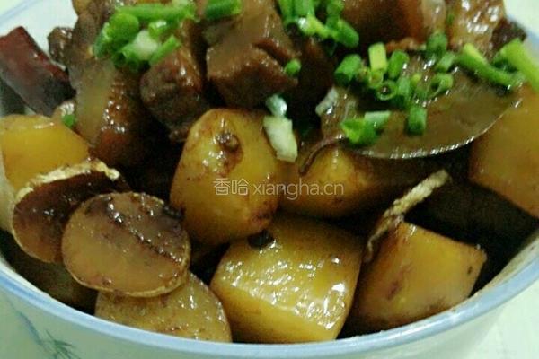 土豆烧肉的做法图解7