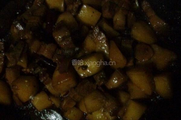 土豆烧肉的做法图解6