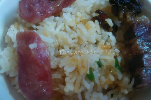 腊味煲仔饭的做法图解7