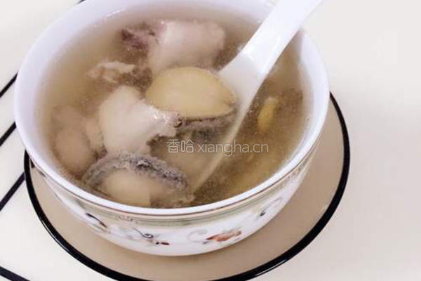 石斛胞鱼炖鸡汤的做法图解5